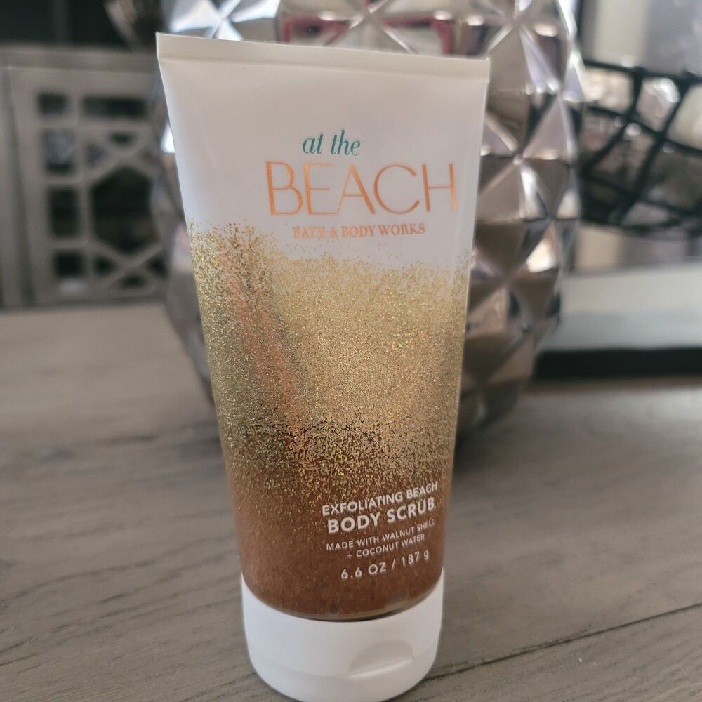 SEALED Bath and Body Works 'AT THE BEACH' Exfoliating Beach Body Scrub Coconut